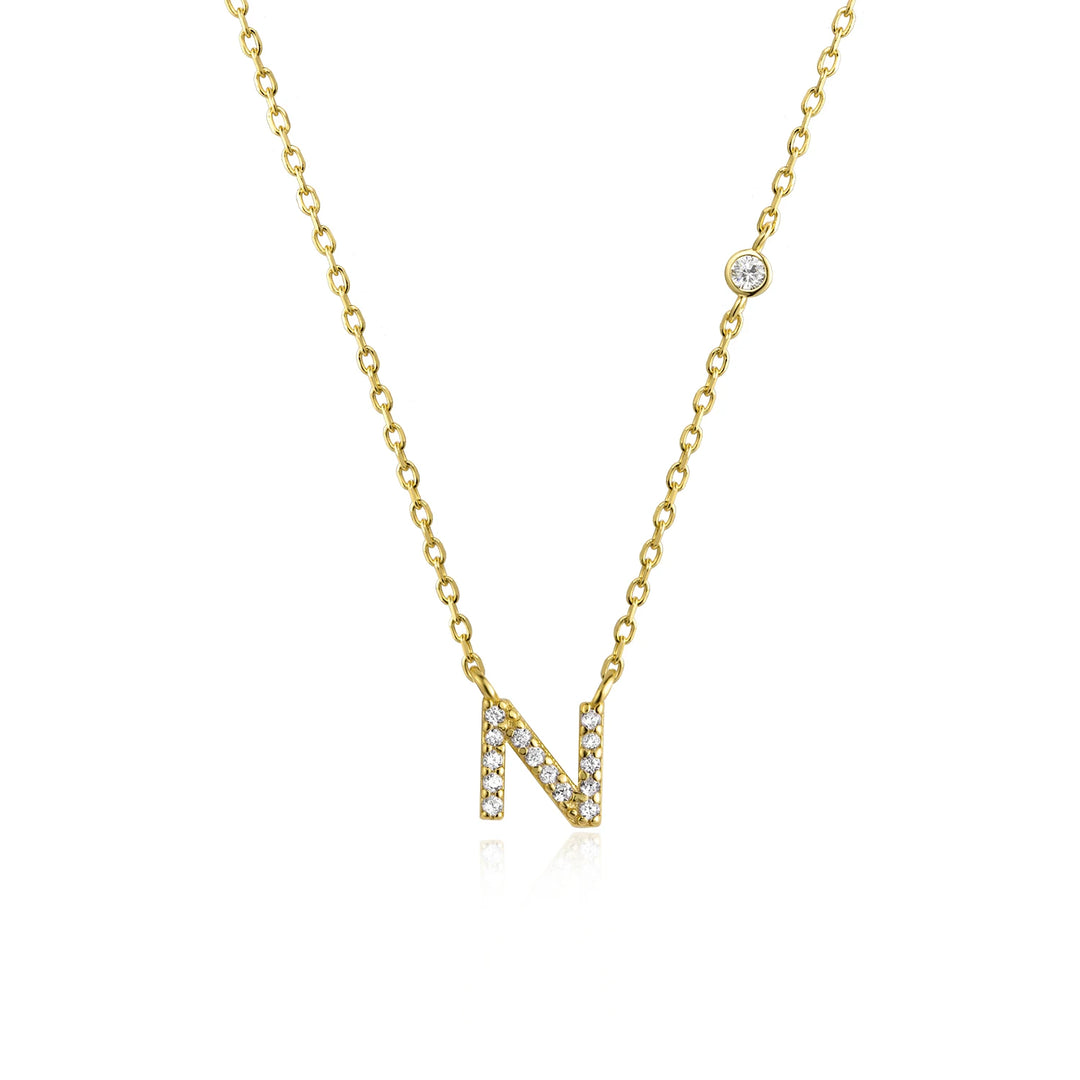 Initial Pendant Necklace
