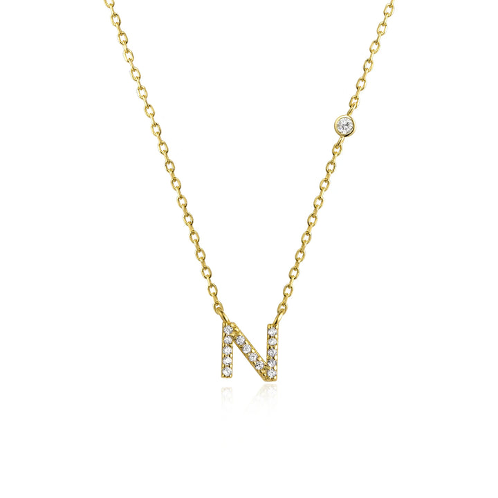 Initial Pendant Necklace