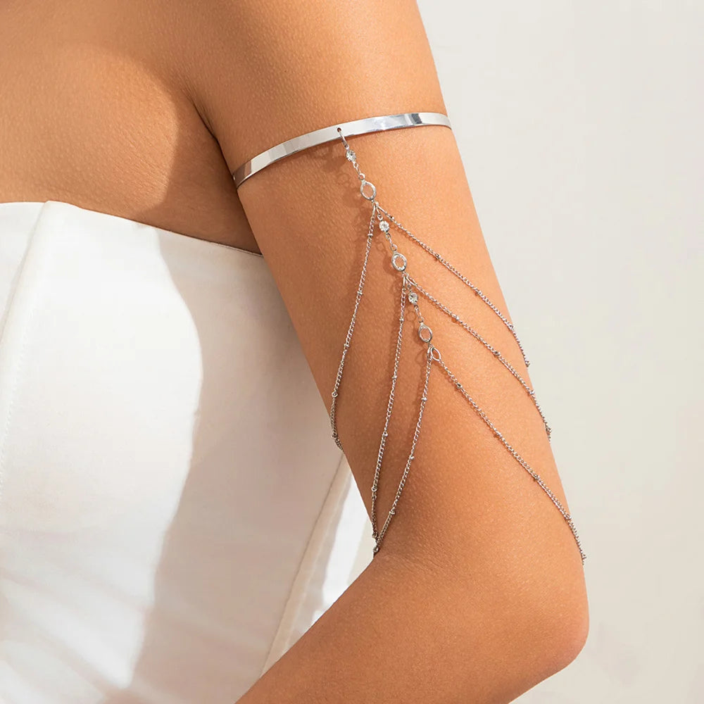 Crystal Arm Cuff Bracelet