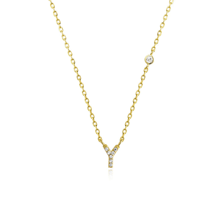 Initial Pendant Necklace