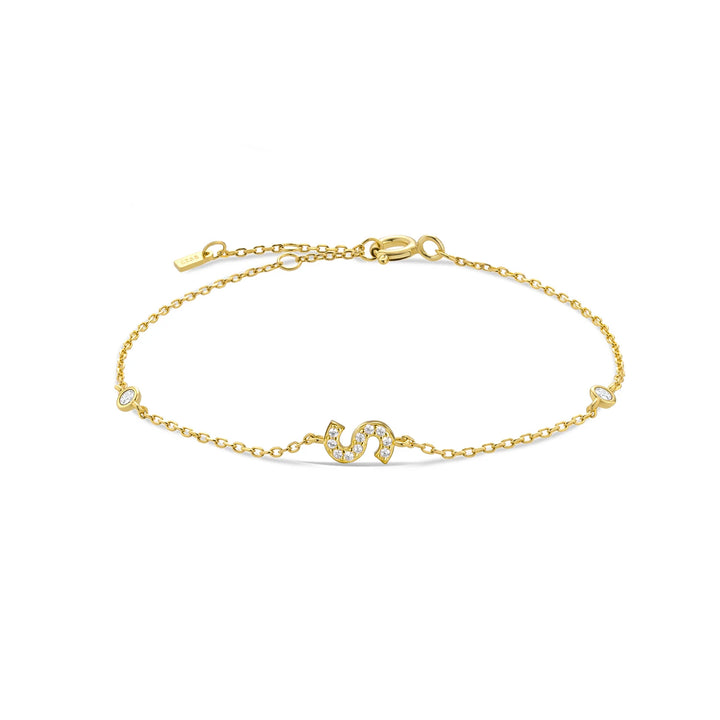Initial Wrist Bracelet'