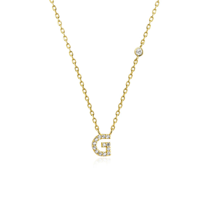 Initial Pendant Necklace