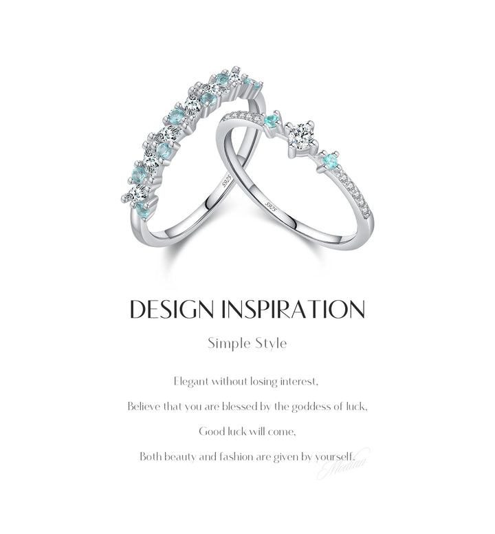 Mint Eternity Ring