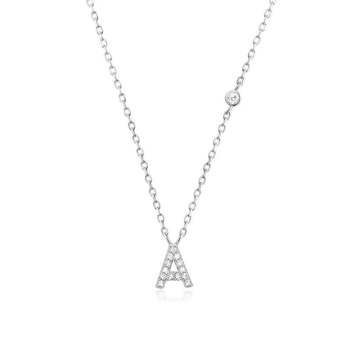 Initial Pendant Necklace
