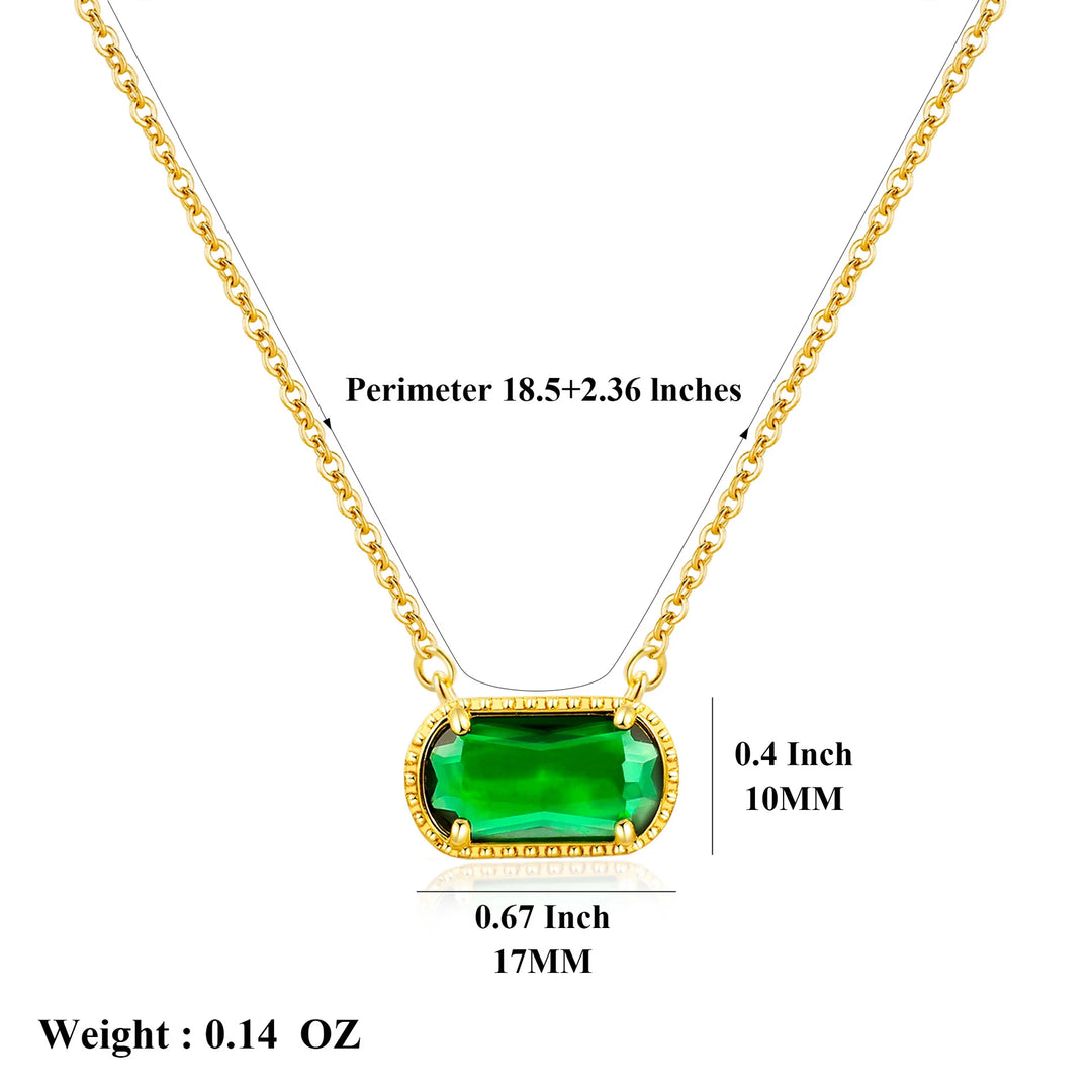 Birthstone Crystal Necklace