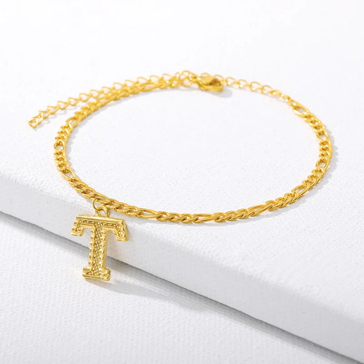 Gold Cuban Chain Anklet