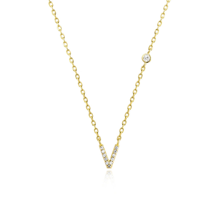 Initial Pendant Necklace