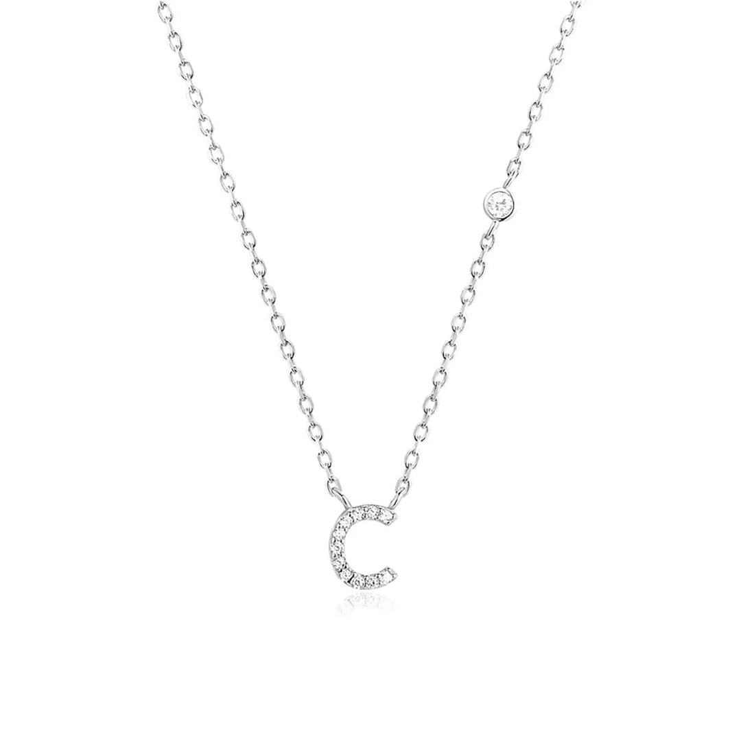 Initial Pendant Necklace