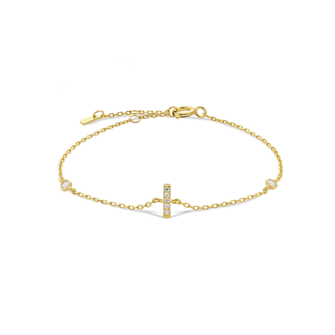 Initial Wrist Bracelet'