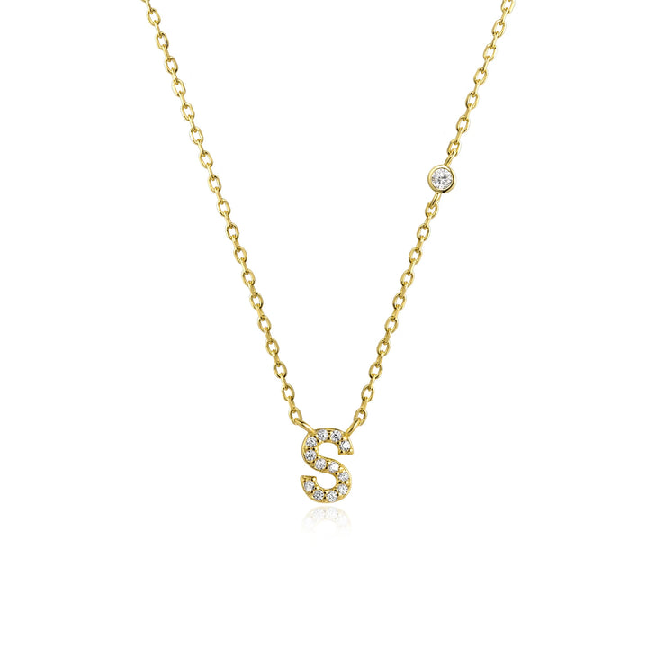 Initial Pendant Necklace