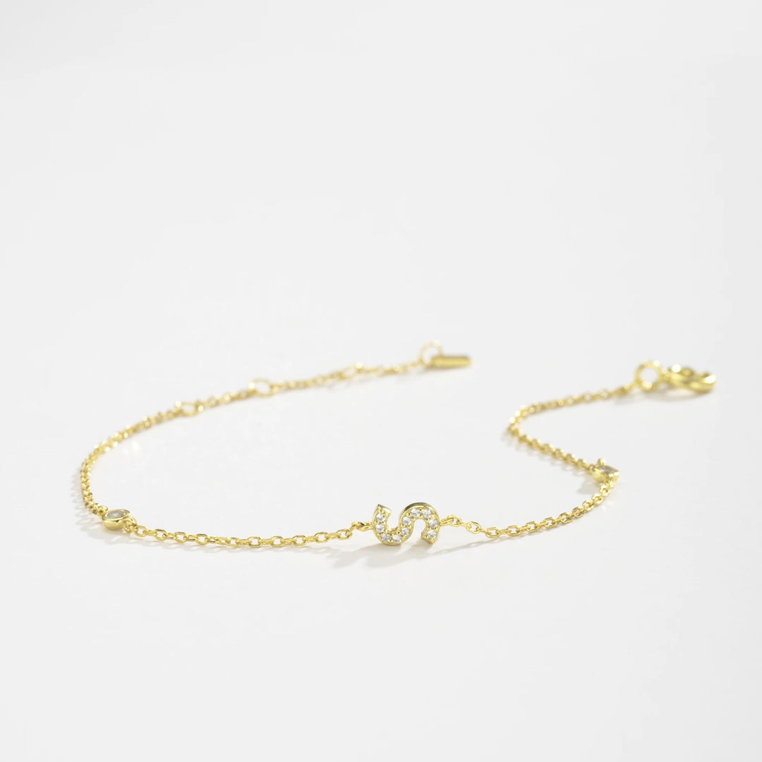 Initial Wrist Bracelet'