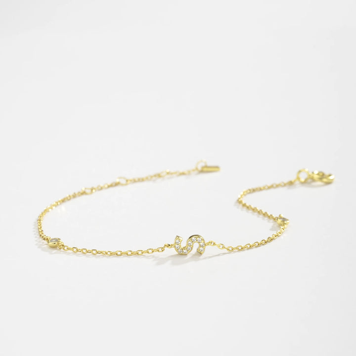 Initial Wrist Bracelet'