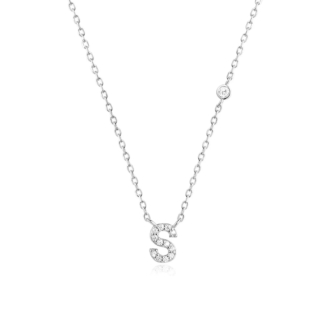 Initial Pendant Necklace