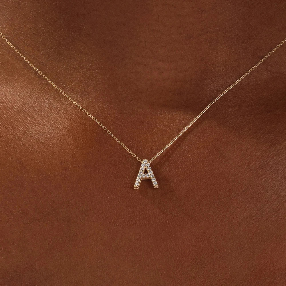 Initial Pendant Necklace