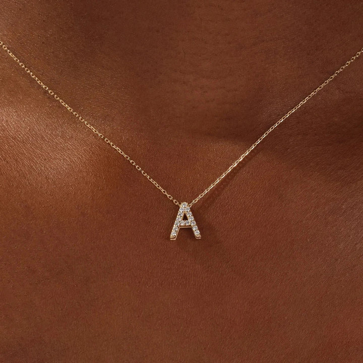 Initial Pendant Necklace