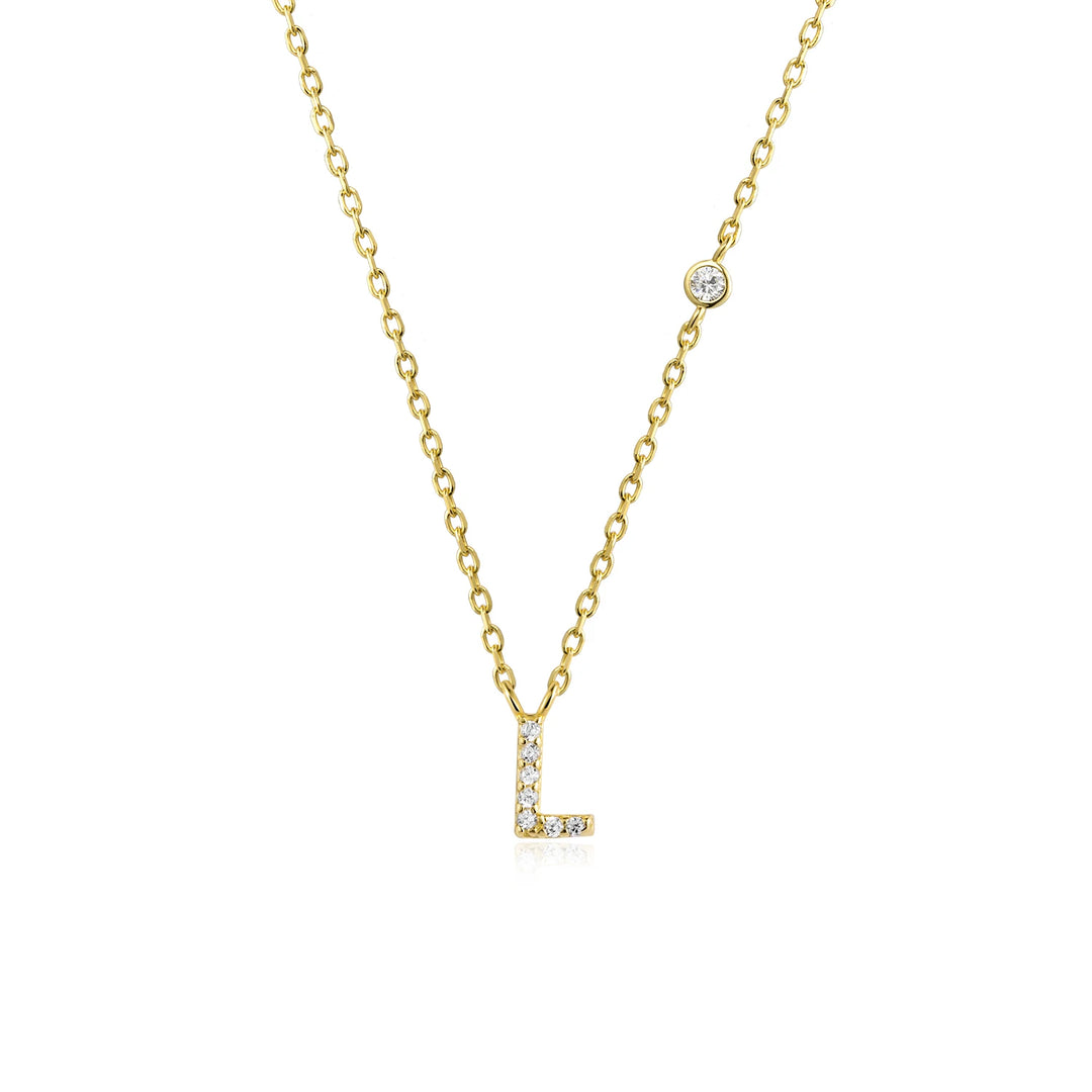 Initial Pendant Necklace