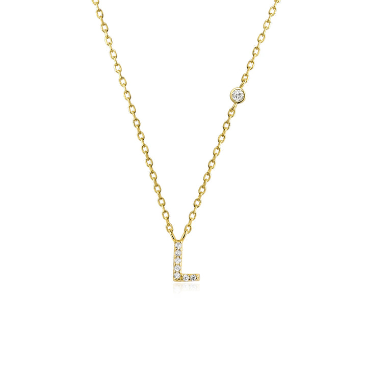 Initial Pendant Necklace