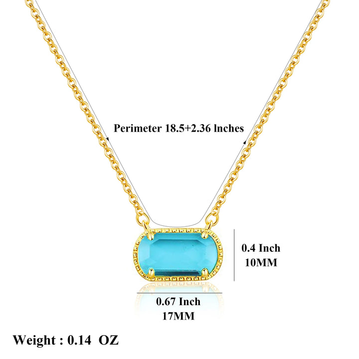 Birthstone Crystal Necklace