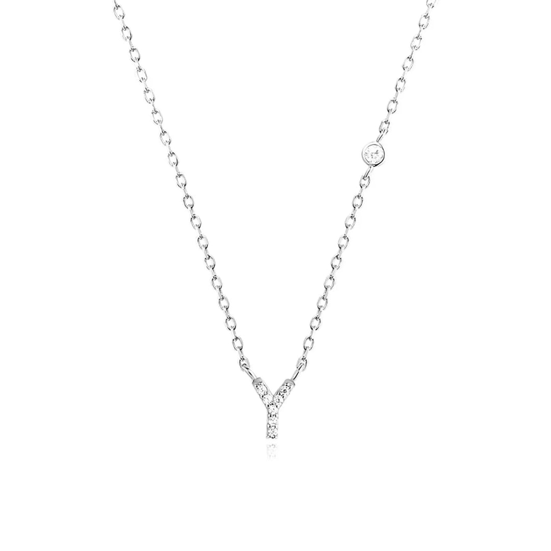 Initial Pendant Necklace