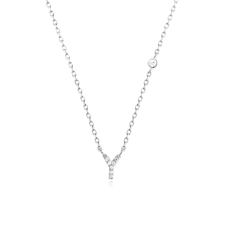 Initial Pendant Necklace