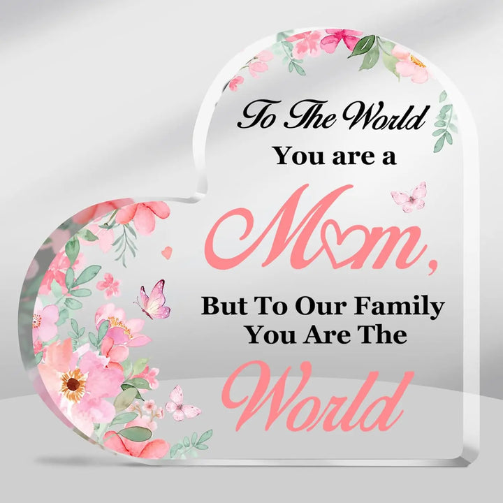 Mom Appreciative Message Keepsake