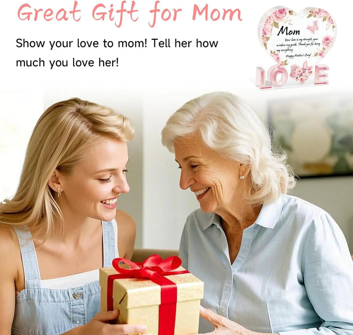 Love Mom Acrylic Keepsake