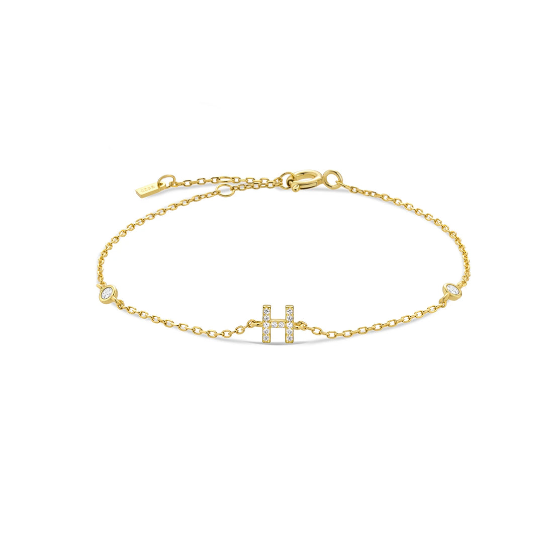 Initial Wrist Bracelet'