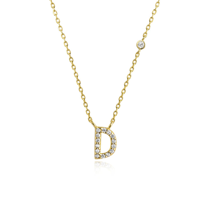 Initial Pendant Necklace