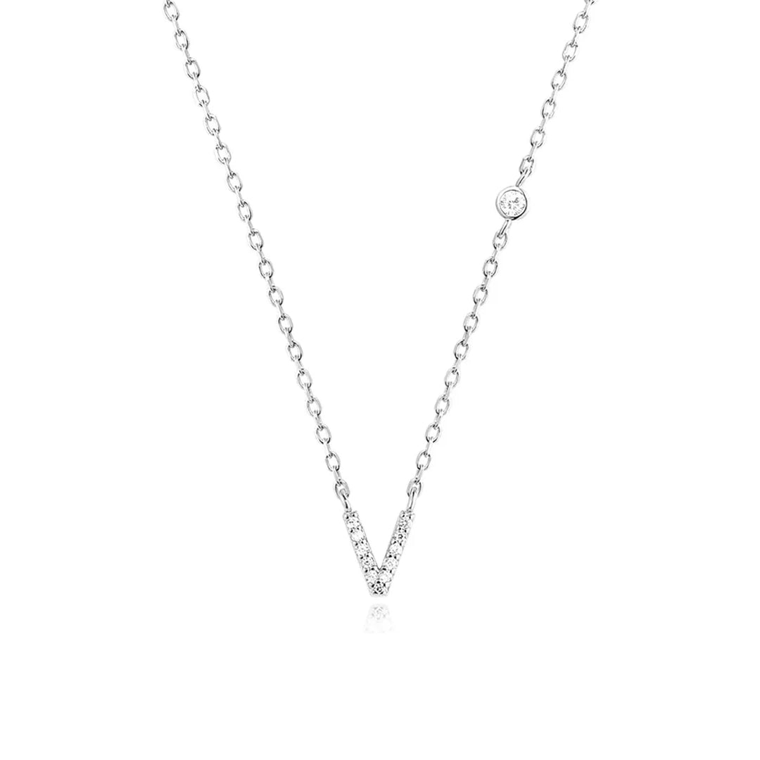 Initial Pendant Necklace