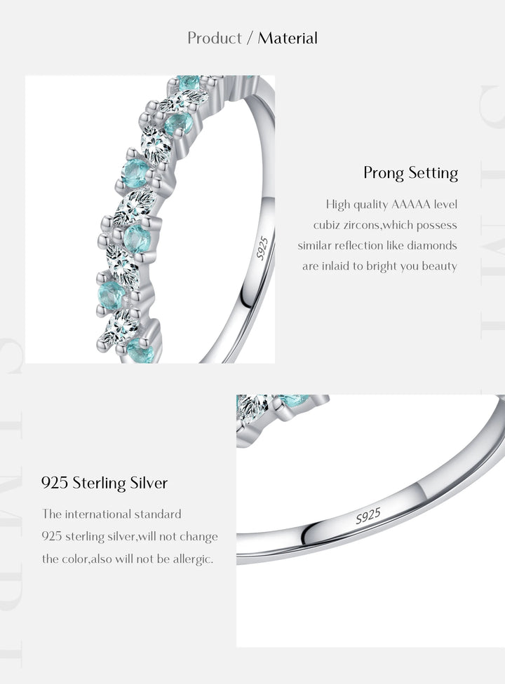 Mint Eternity Ring