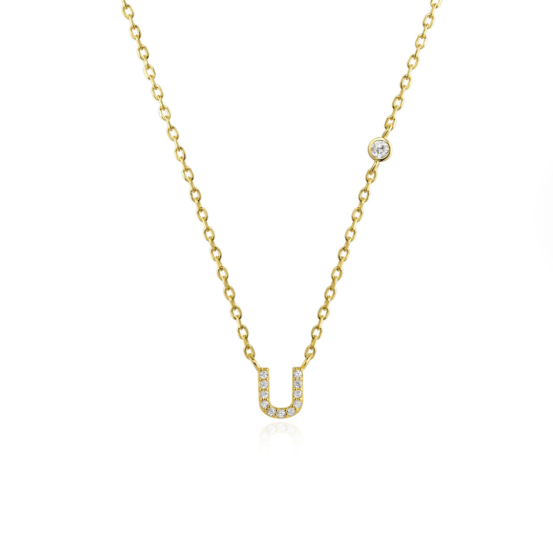 Initial Pendant Necklace
