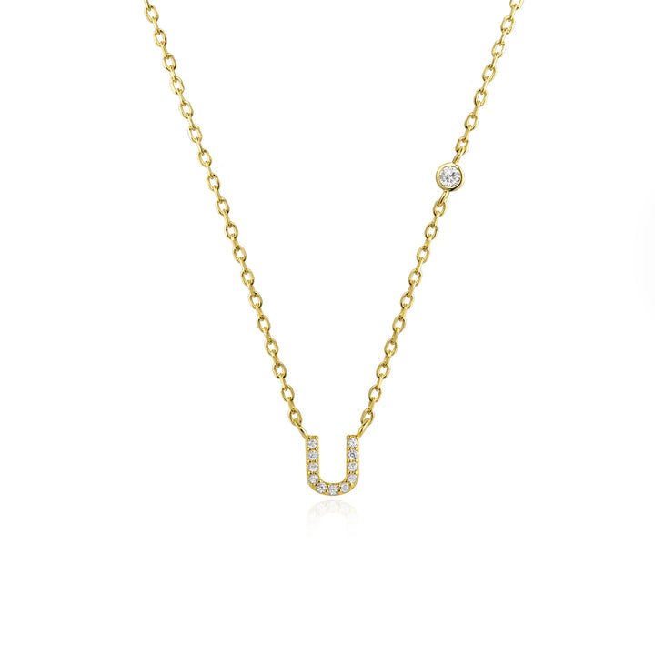 Initial Pendant Necklace