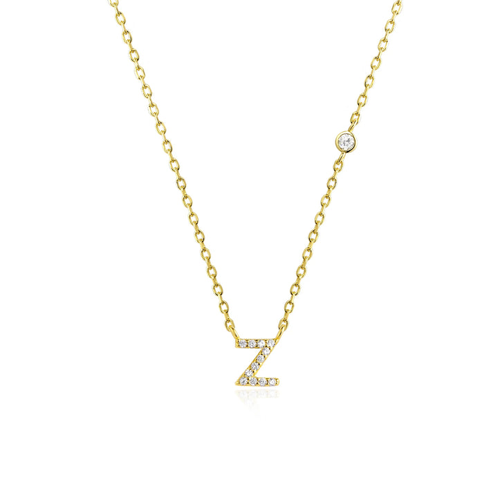 Initial Pendant Necklace