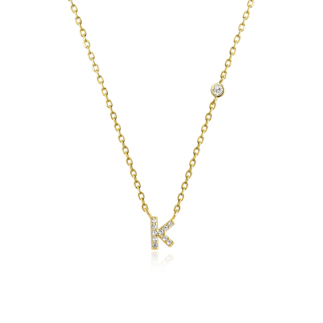 Initial Pendant Necklace