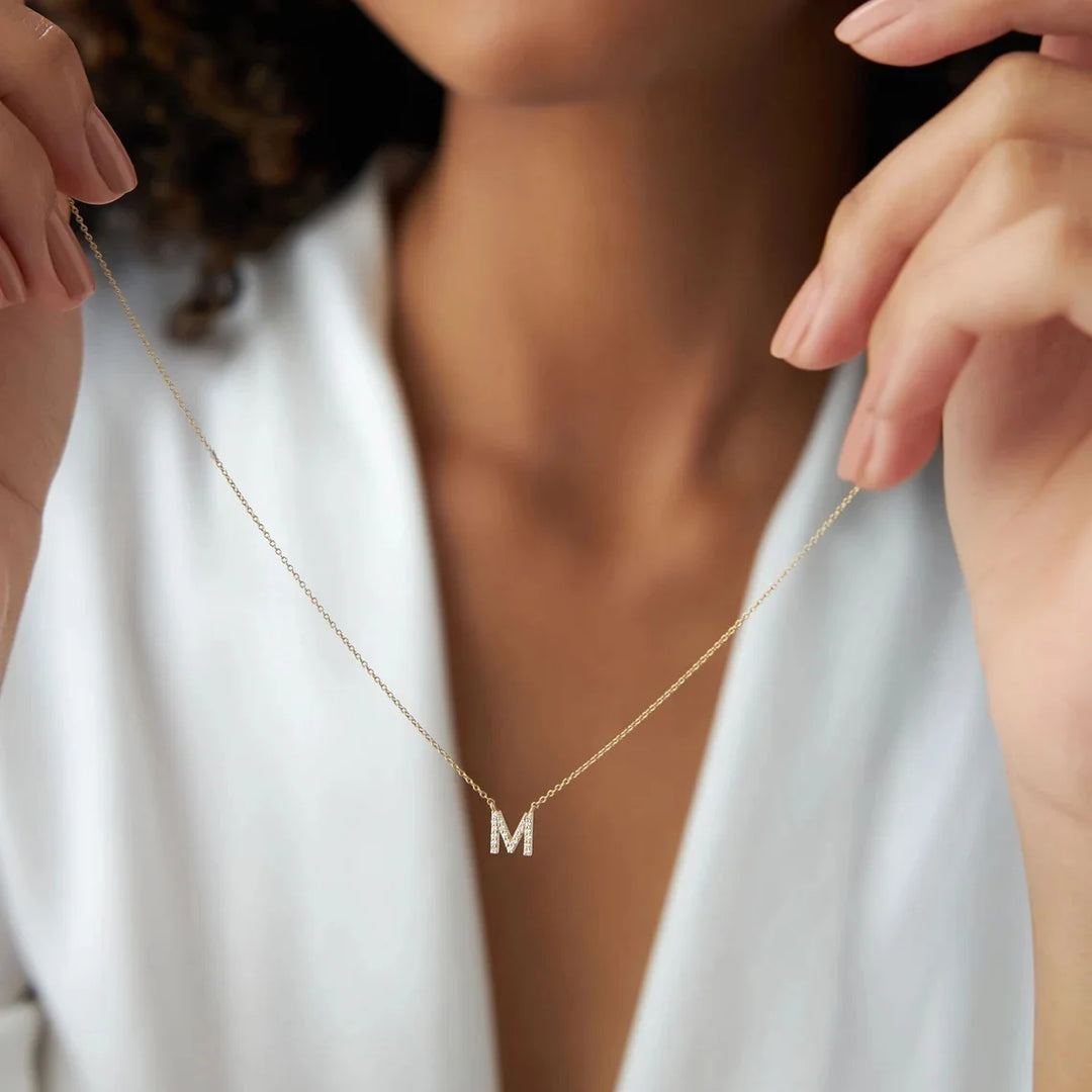 Initial Pendant Necklace