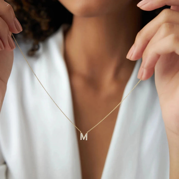 Initial Pendant Necklace