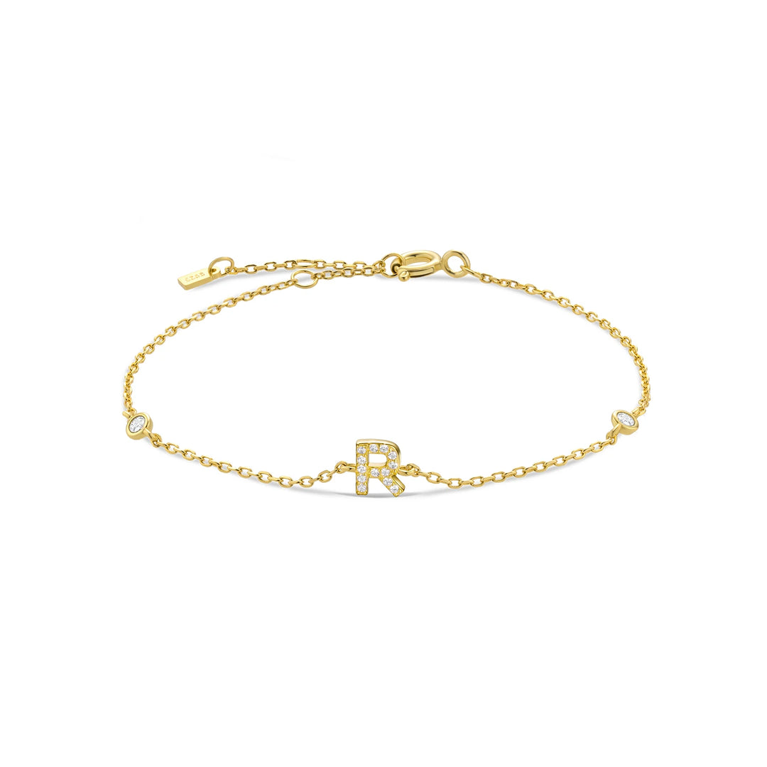 Initial Wrist Bracelet'