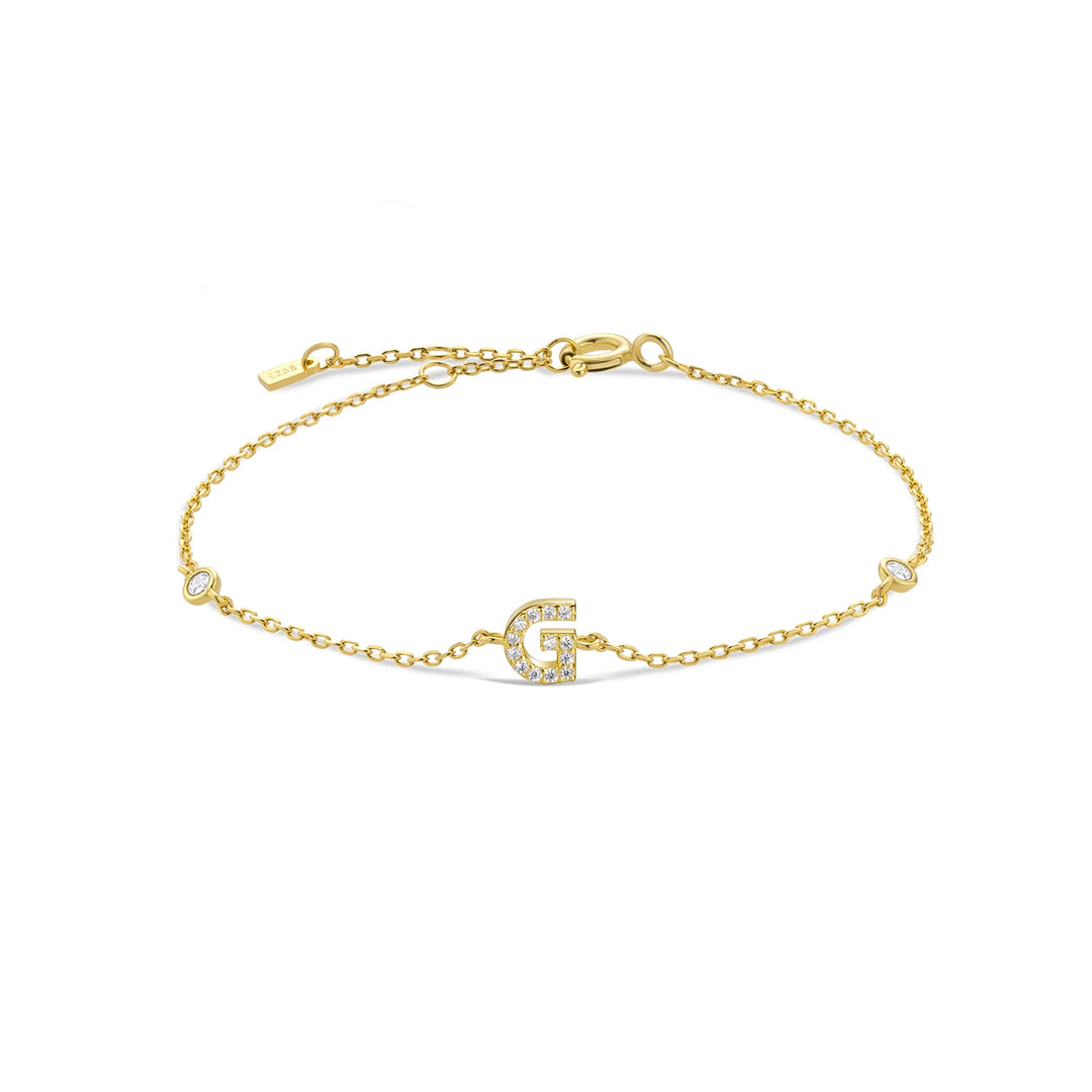 Initial Wrist Bracelet'