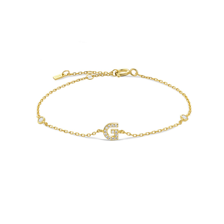 Initial Wrist Bracelet'