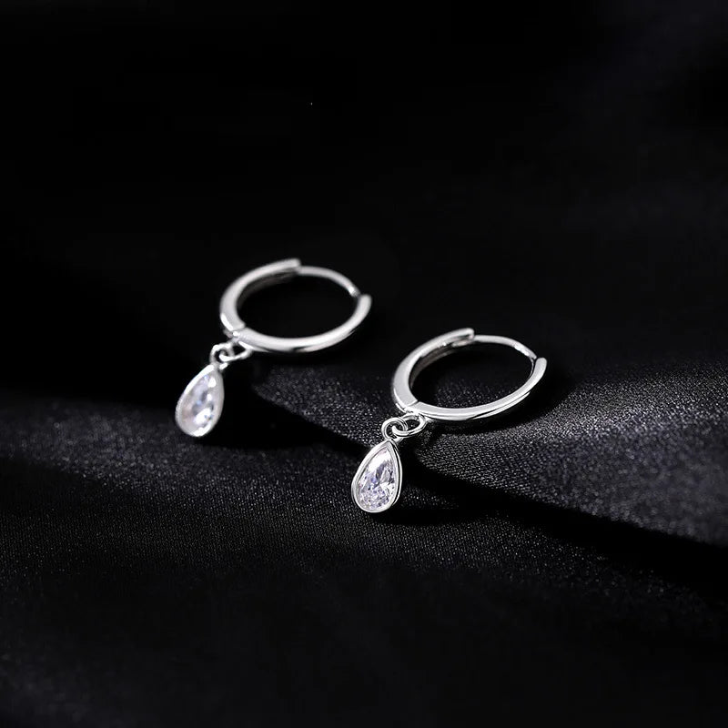 Crystal Dewdrop Earrings