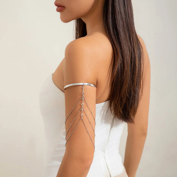 Crystal Arm Cuff Bracelet