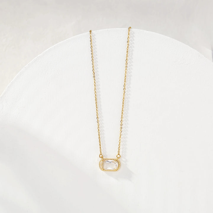 Birthstone Crystal Necklace