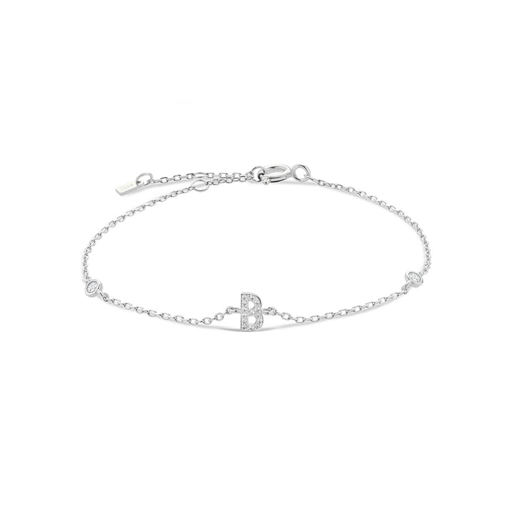Initial Dainty Bracelet