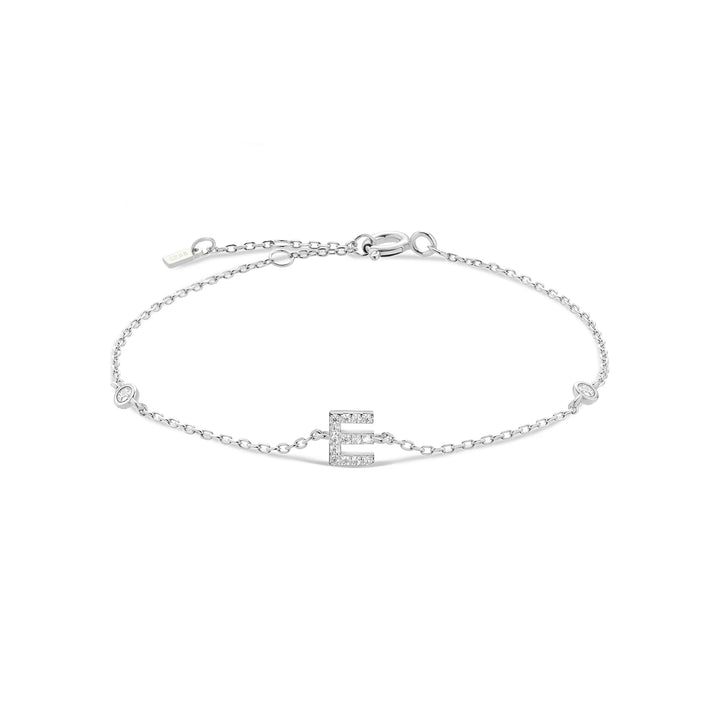 Initial Dainty Bracelet