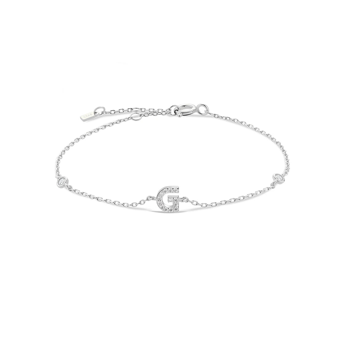 Initial Dainty Bracelet