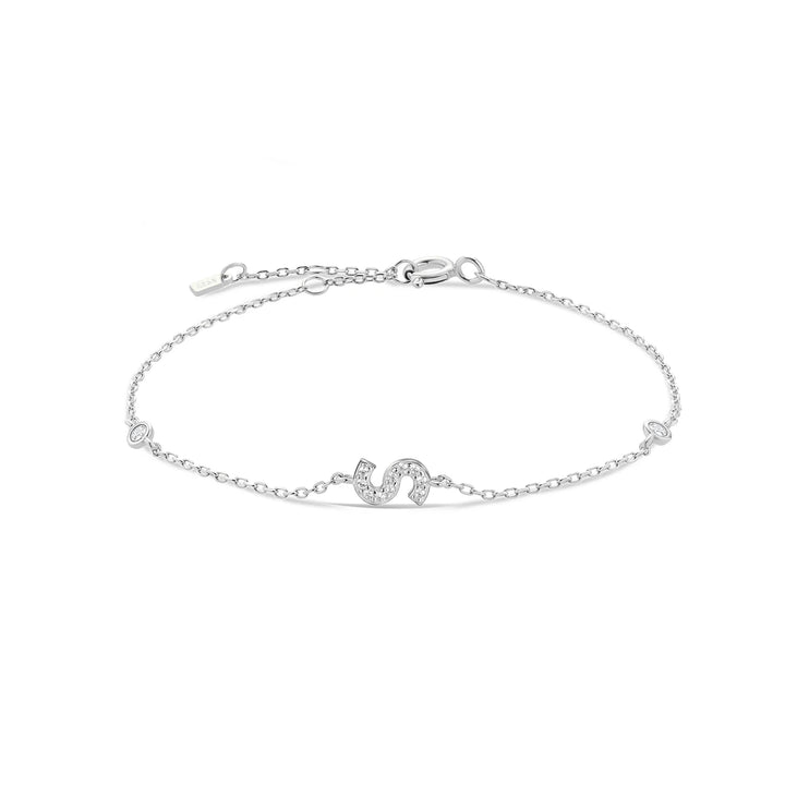 Initial Dainty Bracelet