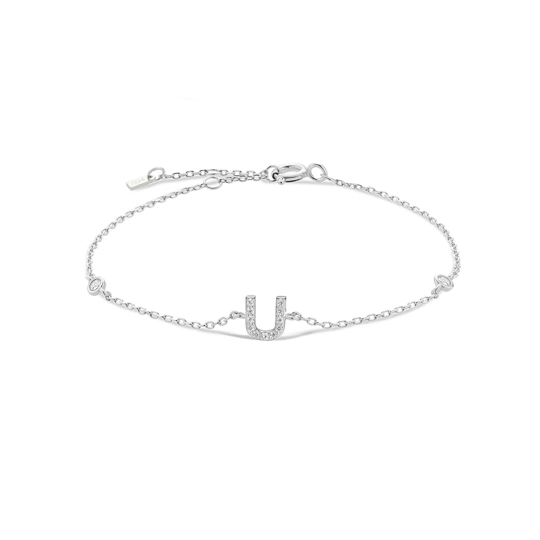 Initial Dainty Bracelet